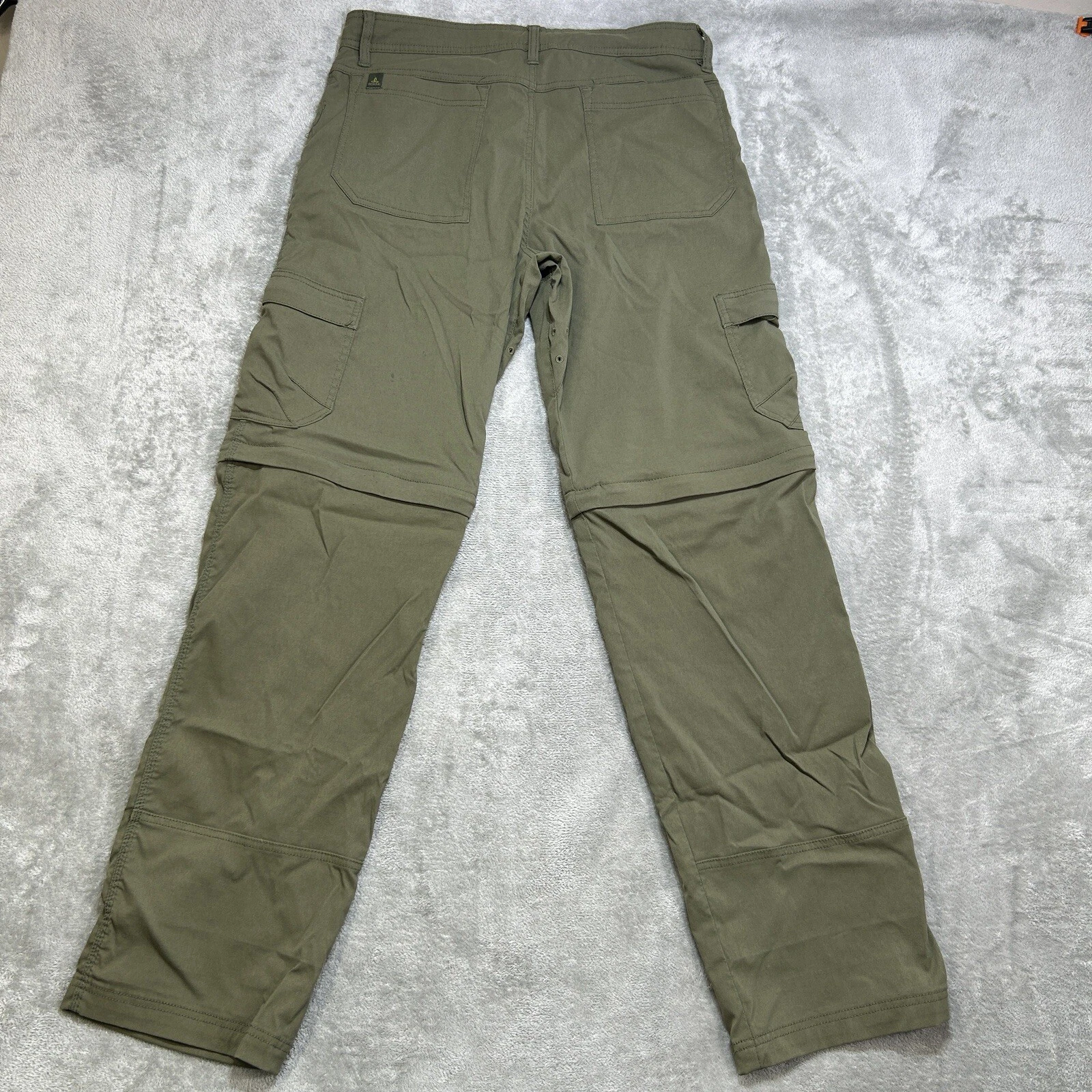 prana stretch zion convertible cargo hiking stretch belt pants