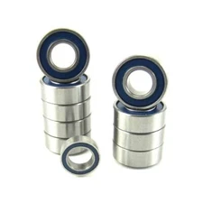 TRB RC Precision Ball Bearing Kit (10) BLU Sealed Tamiya Midnight Pumpkin