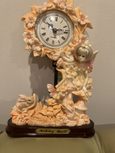 Ashley Belle Porcelain Fairy clock - Picture 1 of 1