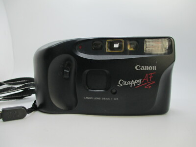 #ad #ad Canon Sure Shot Snappy AF Supreme 2 35mm Film Camera 35mm lens TESTED WORKING $68.89