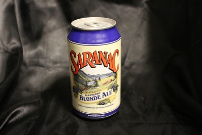 NY - Matt Brewing - SARANAC BLONDE ALE - 12oz empty Micro Craft Beer Can