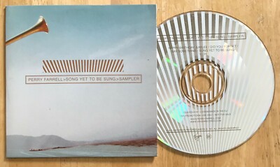 Perry Farrell 'Song Yet To Be Sung' CD Sampler Mixed Card Sleeve CDVUSDJX197