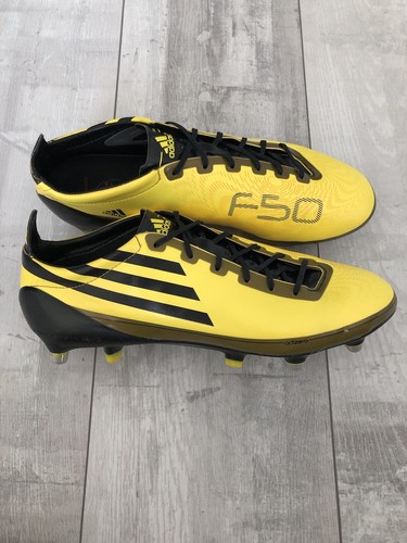 Adidas F50 Adizero SG Yellow Black US9 