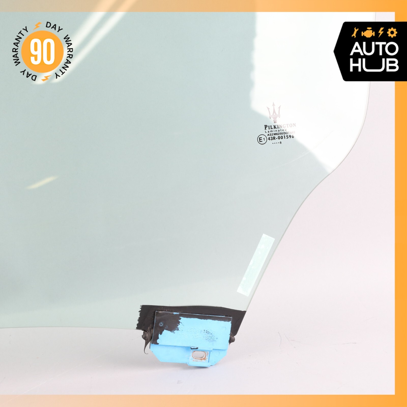 03-13 Maserati Quattroporte M139 S Rear Left Side Door Window Glass OEM 50k