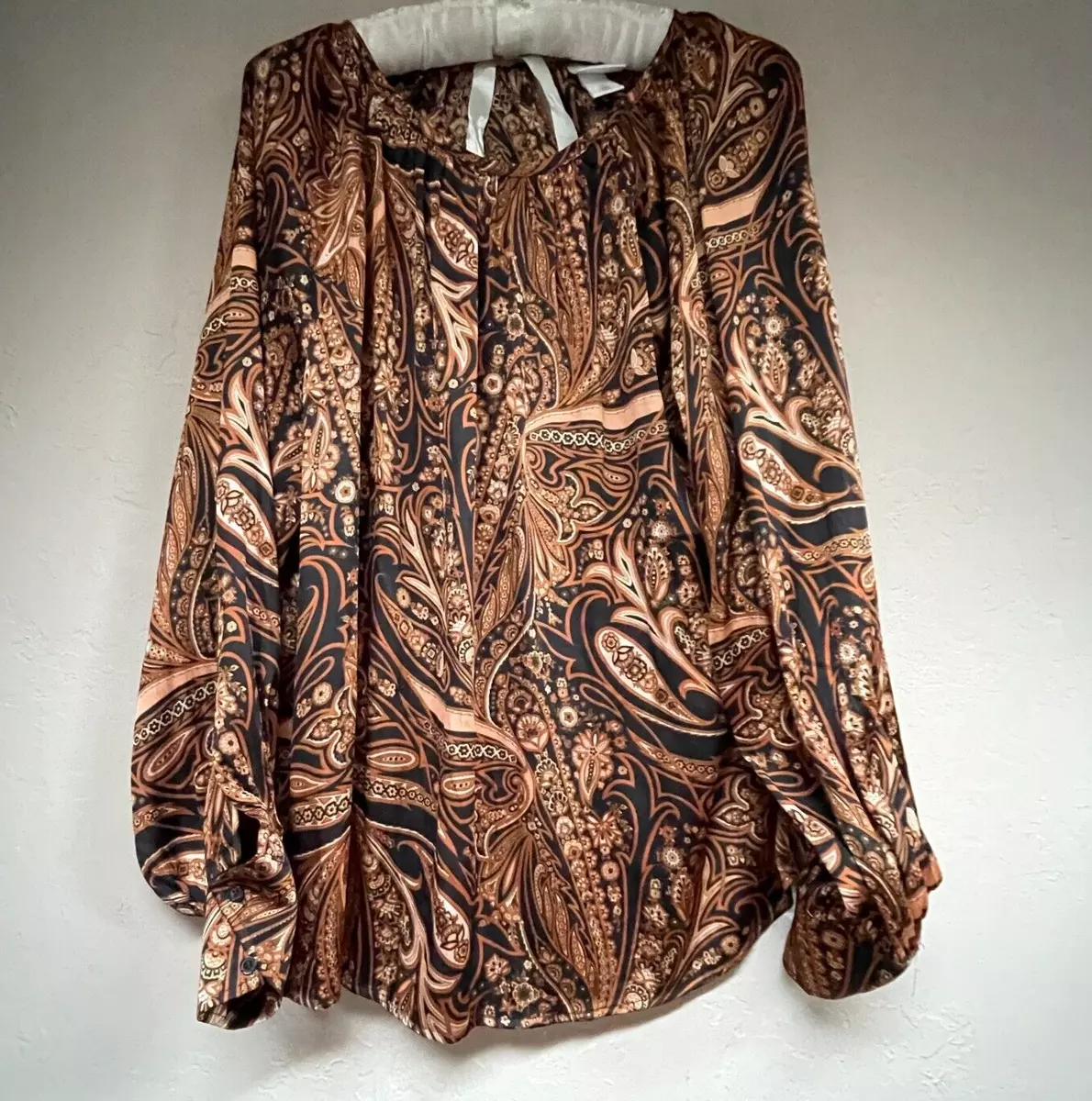 H&m paisley blouse cheap