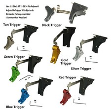 Al Adj.trigger W Ejector Connectorfactory Assembled Fits Glock 19 17 26 34 Al Adj.trigger W Ejector Connectorfactory Assembled Fits Glock 19 17 26 34