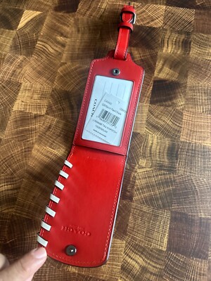 Coach コーチ ラゲッジタグ 荷物タグ Luggage Tag レッド s-l400.jpg
