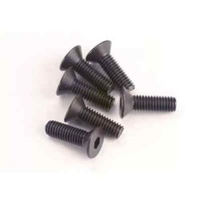 TRAXXAS 2551 - 3X10mm COUNTERSUNK MACHINE HEX DRIVE SCREWS - 6pk - TRA2551