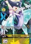Digimon 2nd Anniversary | Alternate Art NM | Kazemon BT7-035