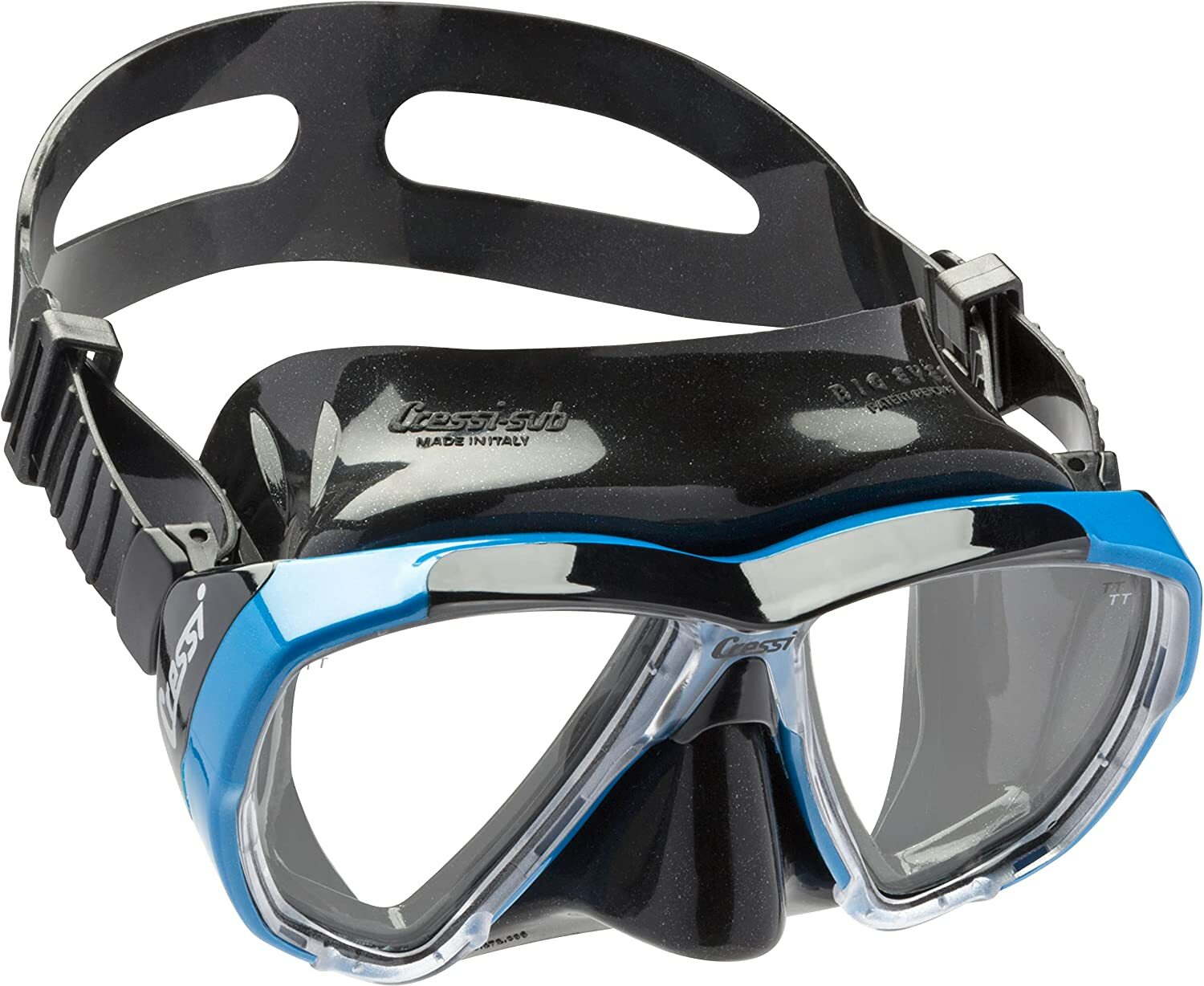 MASCHERA DA SUB CRESSI BIG EYES NERO/BLU
