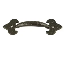Decorative Door Handle,  Pull/Garage Pull Black
