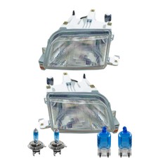 Scheinwerfer Set manuell inkl. Premium Lampen für Renault Clio I B/C57_ 5/357_