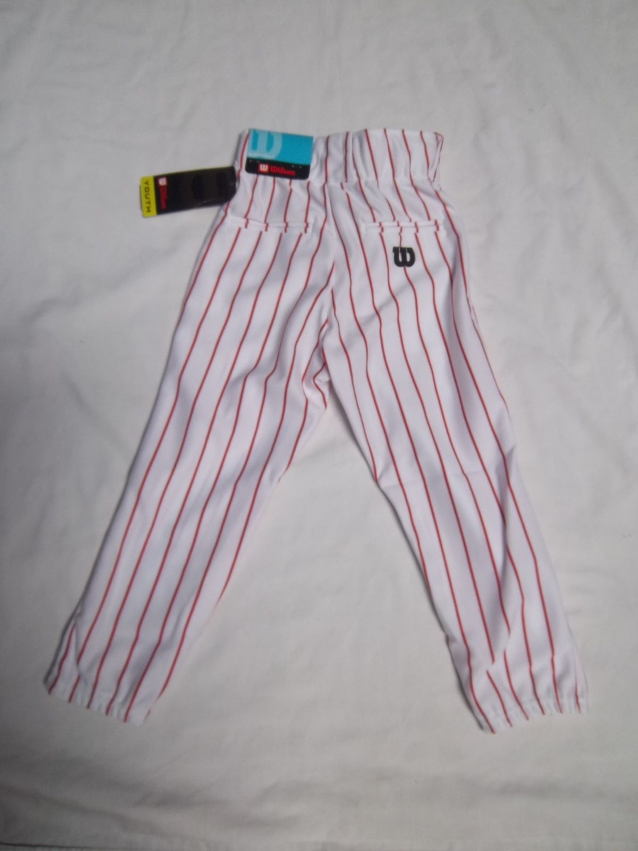 WILSON WTA4208 YOUTH PINSTRIPE BASEBALL PANTS