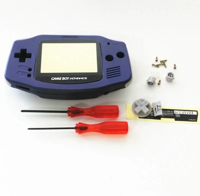 FOR GBA Hot Repair Blue Full Housing Shell Pack for Nintendo Gameboy Advance GBA