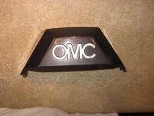 OMC  Cobra Gimbal Top Housing Cover with Insert Silver Letters