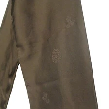 Circular Asian Symbol  Character Brown Scarf Rectangle Vintage  58 in Polyester