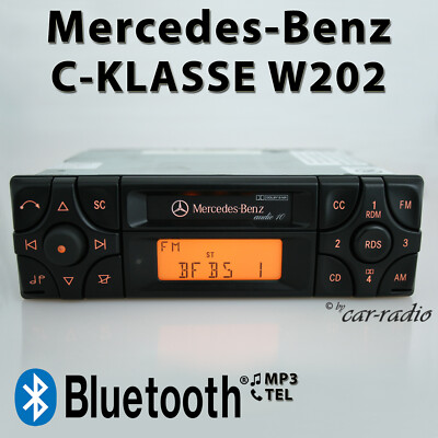 #ad Genuine Mercedes W202 Radio Audio 10 BE3100 Bluetooth Radio MP3 S202 C Class $348.08