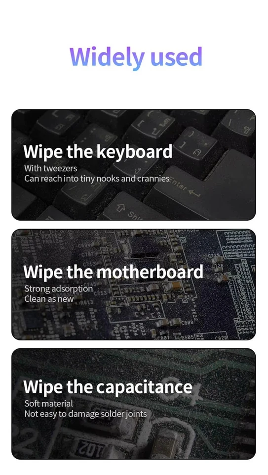 Mechanic NC800 Nano Cleaning Sponges for PCB Motherboard Cleaning 800Pcs - Image 4 of 4