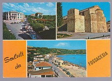 SALUTI DA FOSSACESIA CHIETI CARTOLINA FG VG 1977 