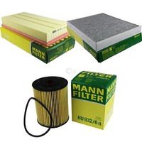 MANN-FILTER Inspektionspaket FüR Porsche Cayenne 3.2 3.6 Vw Touareg Q7