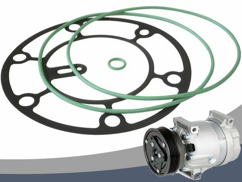 A/C AC COMPRESSOR SEAL GASKET O-RING REPAIR KIT SET FOR HARRISON V5 ...