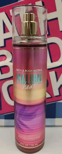 Bath & Body Works Malibu Heat 2024 Fine Fragrance Mist Spray Splash  8 oz.