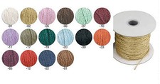 FancySupply Jute Twine Cord Ribbon Packaging, 1/16-Inch, 1.5mm 100 Yards