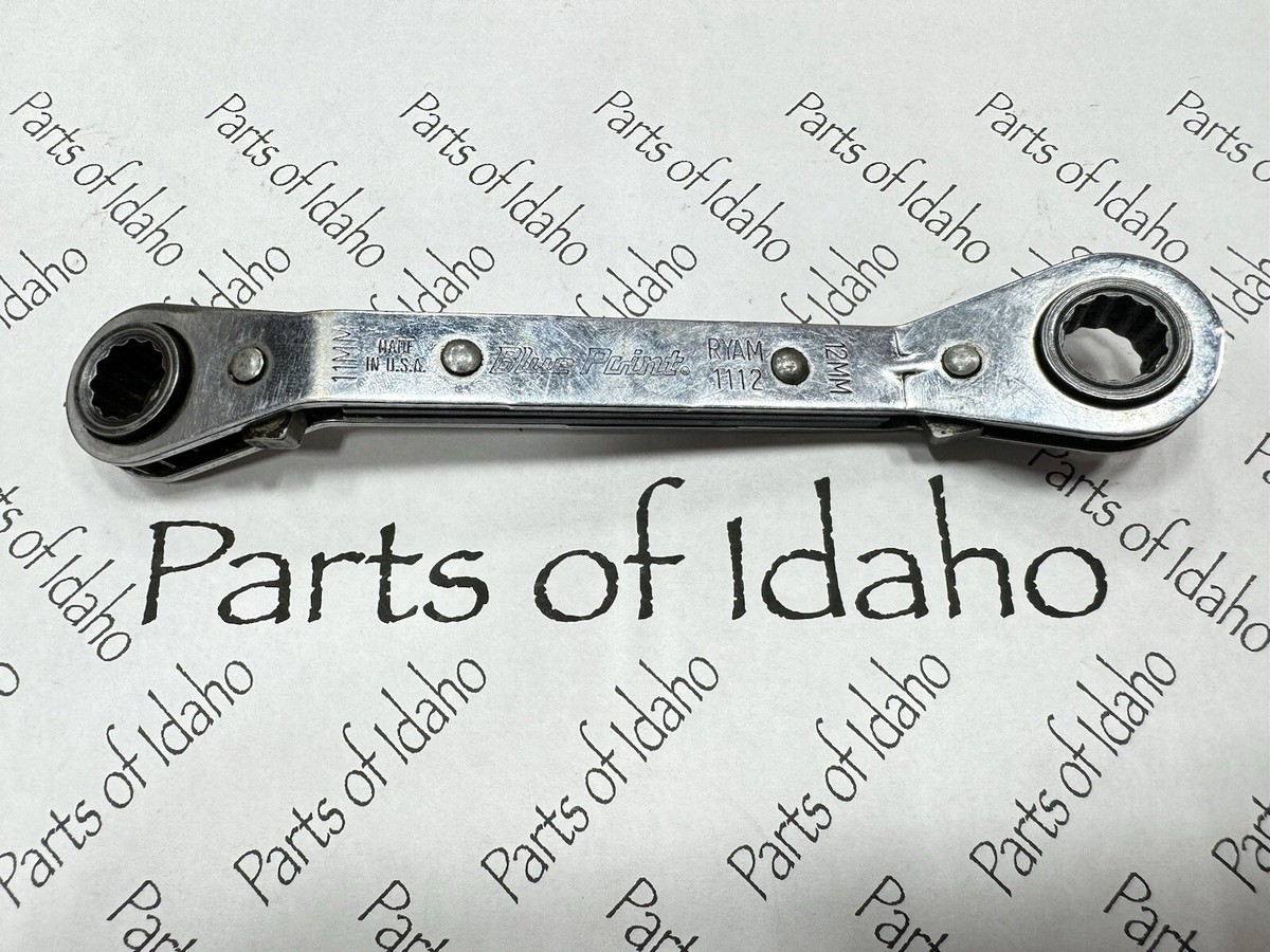 #23-3175-1 らむね Blue Point 7-8MM 12PT 25° Offset Ratchet Wrench RYAM78 | eBay