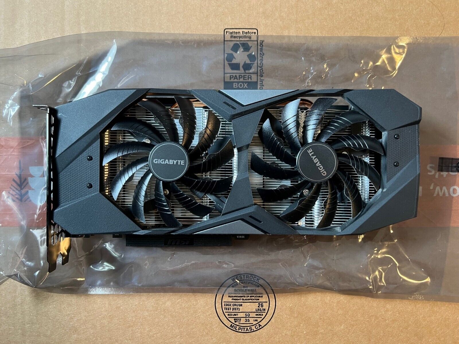 GIGABYTE GeForce RTX 2060 SUPER WINDFORCE (rev. 2.0) GDDR6