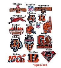 NFL Cincinnati Bengals Logo Patch sport Embroidery ,Iron ,Sewing on Fabric