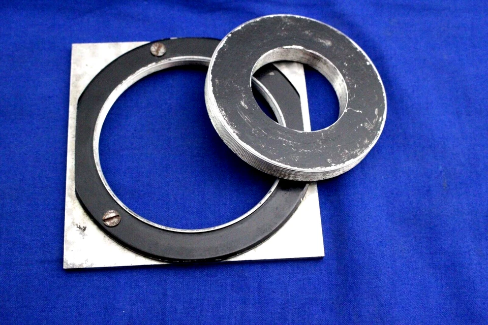 TARJETA DE LENTE DE GRAN FORMATO HECHA A MEDIDA, ENFOQUE AJUSTABLE, 4"X 4". LEER PARA DETALLES Foto 4 de 4