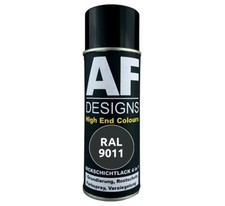 4in1 Rostschutzspray F&Uuml;R RAL 9011 Graphitschwarz Farbe Grundierung Spraydose