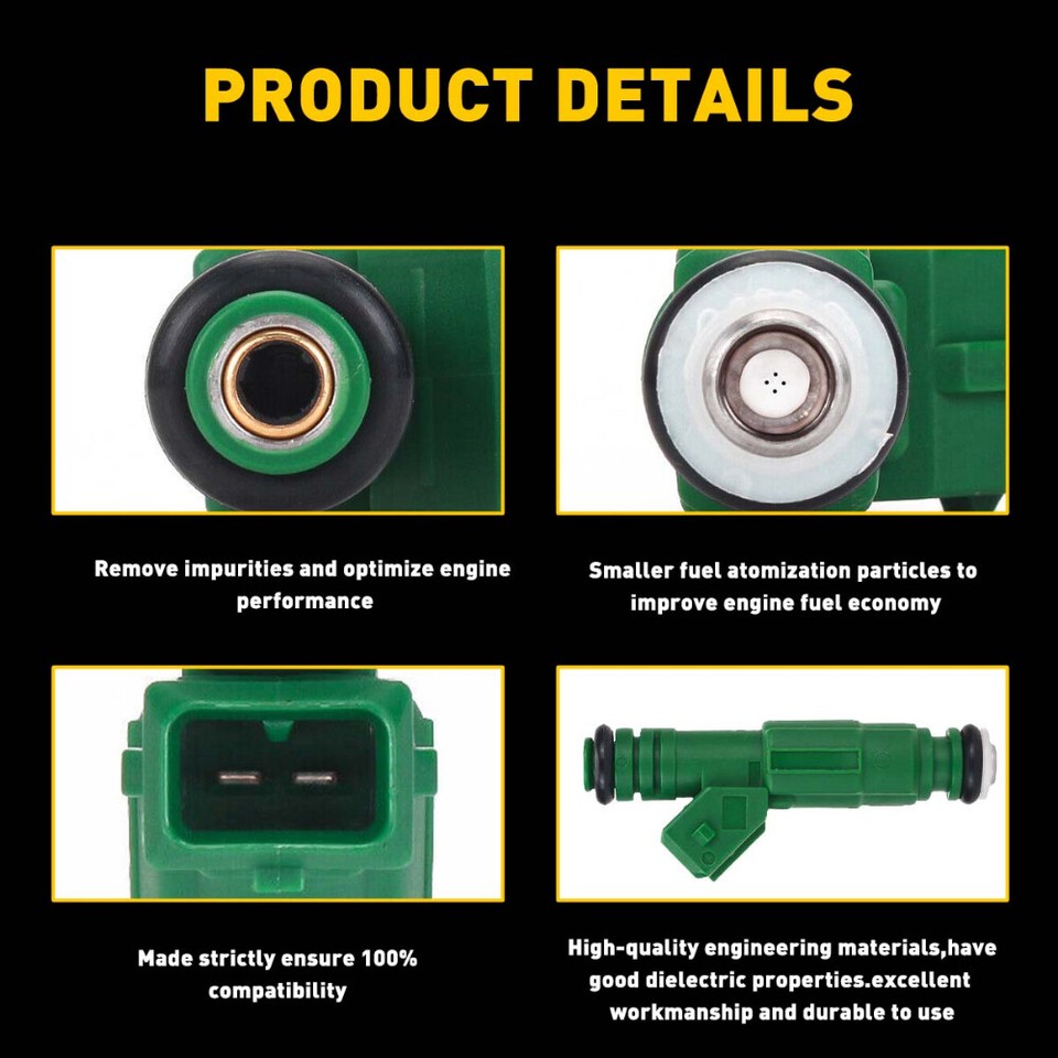 Fuel Injectors 8pcs for Chevrolet Camaro Corvette Impala Pontiac