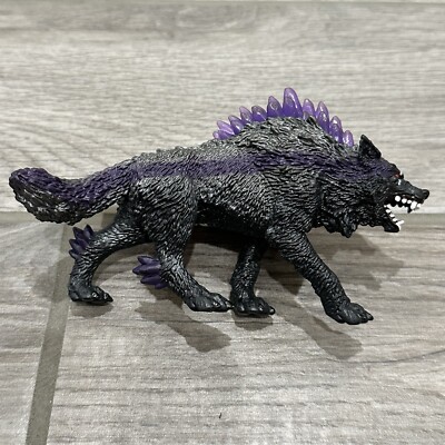 2017 Schleich Eldrador Creatures Mythical Figure Shadow Wolf 73527