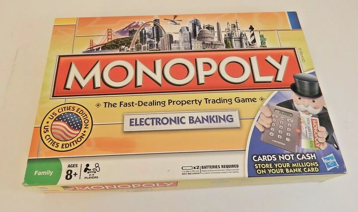  Hasbro Gaming Monopoly E Electronic Banking : Toys & Games