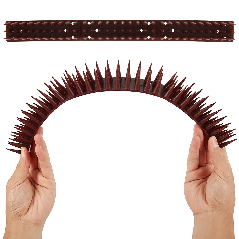 12 Pcs Fence Wall Spikes Bird Repellents Available on Orchard Farms for