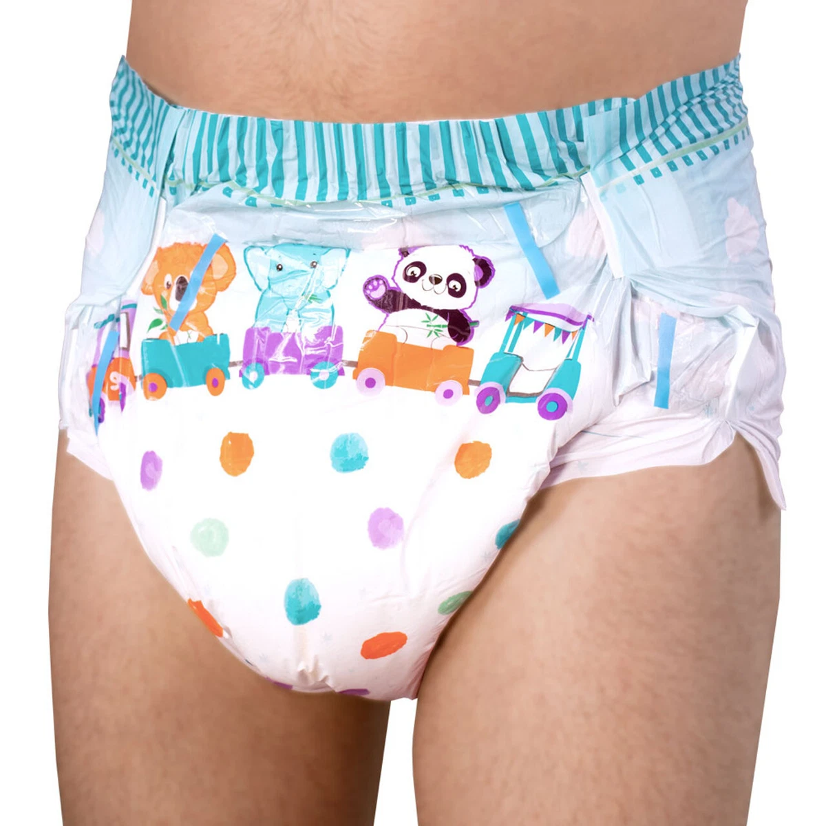 2 PC Rearz NEW Mega Critter Caboose Adult overnight diaper sampler