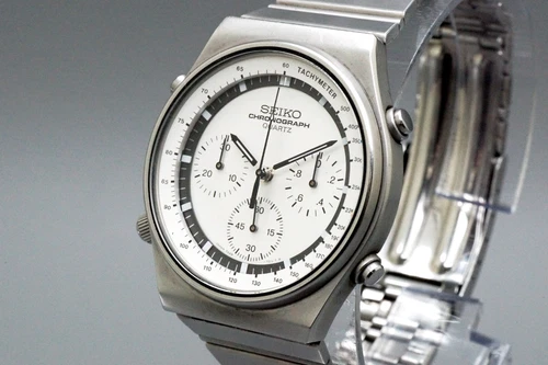 [Vintage 1983] SEIKO 7A28-7010 Chronograph Quartz Men's Watch From JAPAN