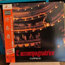 L'accompagnatrice Accompanist Laserdisc 1992 French, Claude Miller PILF-7289