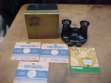 Vintage 1940s Sawyer's Bakelite Clamshell 3D VIEW-MASTER Box 3 Reels  Catalogue