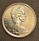 Canadian  1965 Silver 50 Cents Half Dollar Coin 50c
