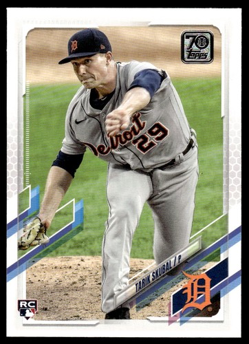 2021 Topps Tarik Skubal Rookie Detroit Tigers #92