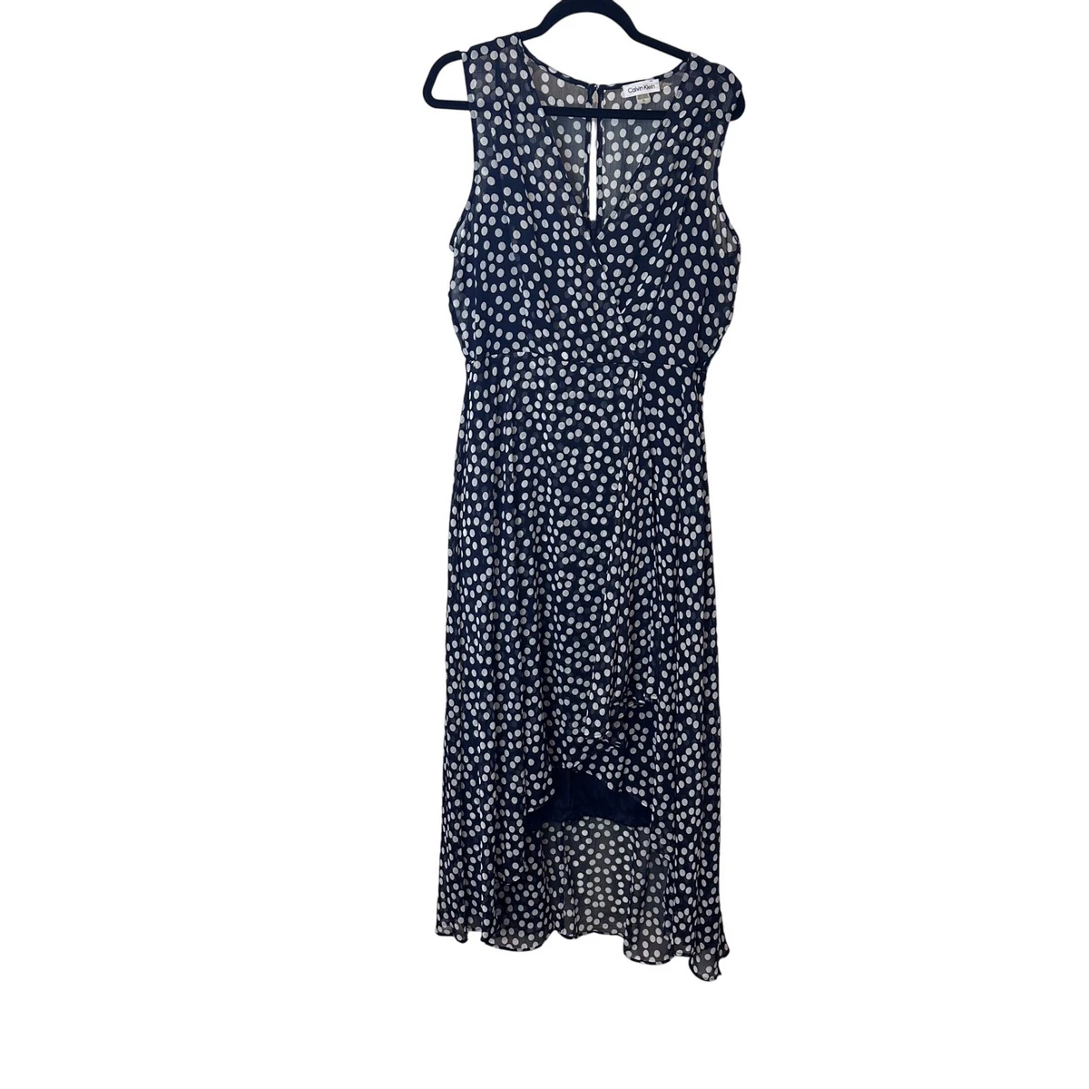 blue dress for baby girl Kailan Polka Dot Mini Dress