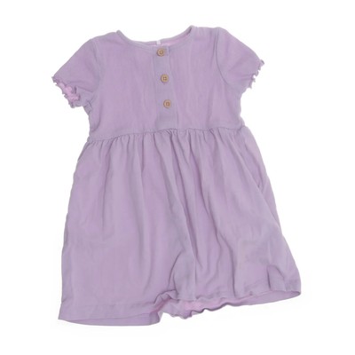 Name It, Kleid, Größe: 92, Lila, Elasthan/Modal/Bio-Baumwolle, Streifen #MOf