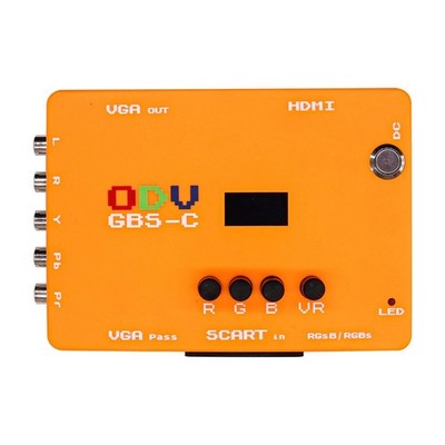 ODV-GBSC GBS Control Video Converter fit Consoles Game Players w/ Power Adapter
