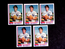 ROOKIE 5 CARD 1982 TOPPS #439 DAVE RIGHETTI IN NRMT+++CONDITION..YANKEES. rookie card picture