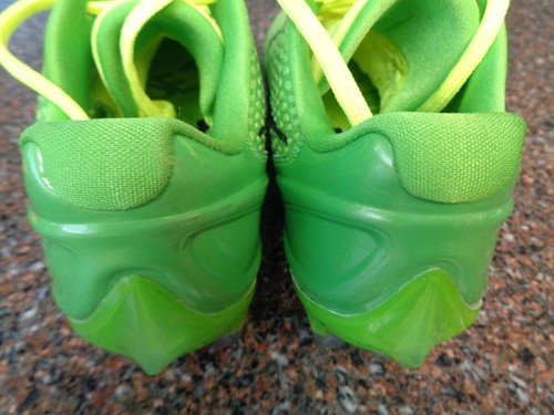 Nike Vapor Edge Kobe 6 Men's Size 10.5 SE Grinch Football Cleats Green EUC - Picture 4 of 15