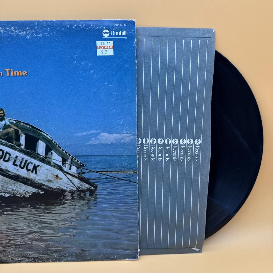 Jimmy Buffett Living And Dying In 3/4 Time 1974 LP Dunhill DSD-50132 G/VG+ - Image 3 of 4