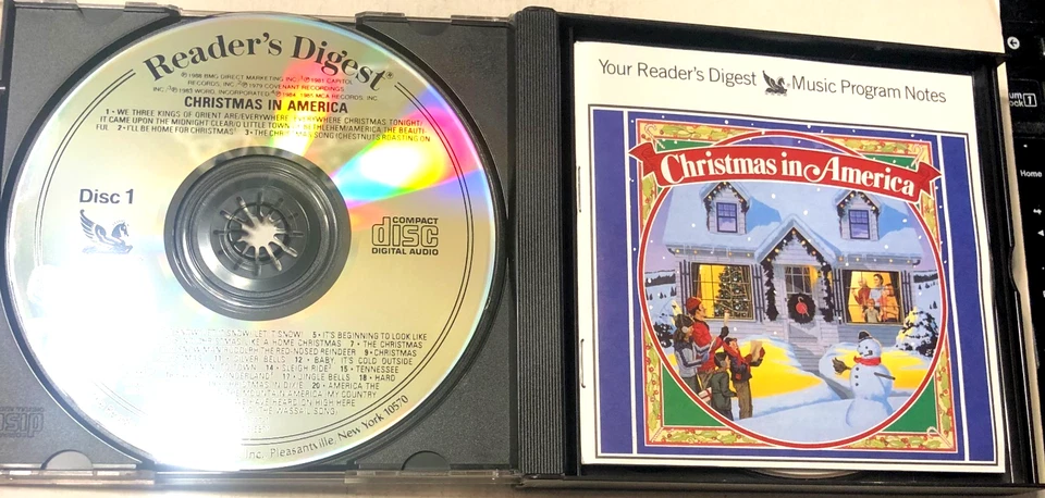 Readers Digest Christmas In America 4x CD Box w Bonus Radio City Music Hall Disc - Image 3 of 4