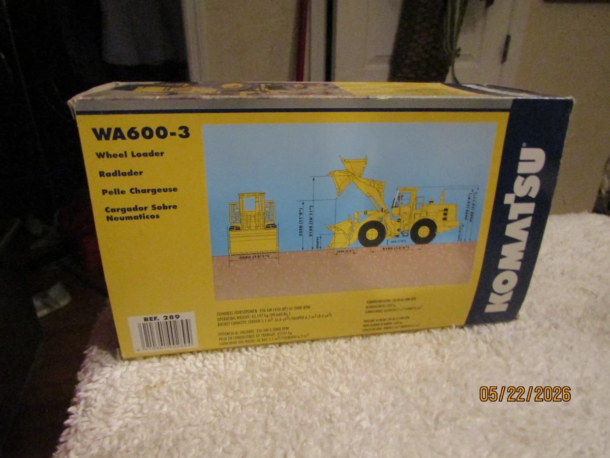Joal Komatsu 1:50 Diecast Construction Loaders for sale | eBay